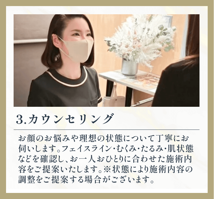 3.カウンセリング